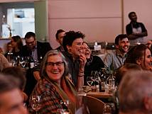 Gäste während der Quizz-Show