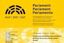Titelbild Mitteilungsblatt SGP Mai 2026