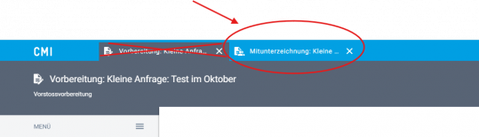 Screenshot Tab schliessen