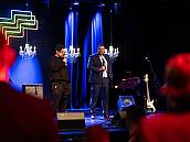 Tom Berger und Flo Eichenberger gemeinsam auf der Bühne des Sous Soul